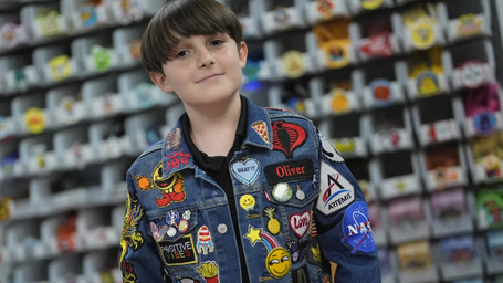 How colorful, personalized patches bring joy to young cancer patients