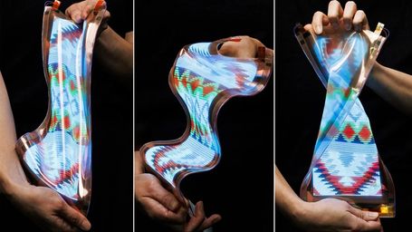 New LED Display That Can Stretch Up To 50%