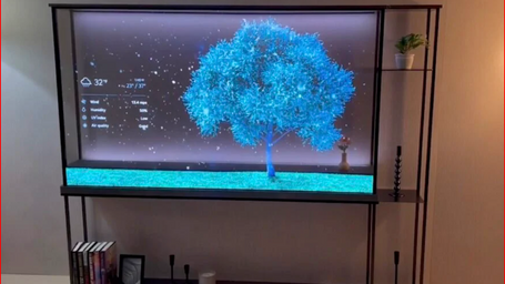 LG Introduces $60,000 "Transparent" TV