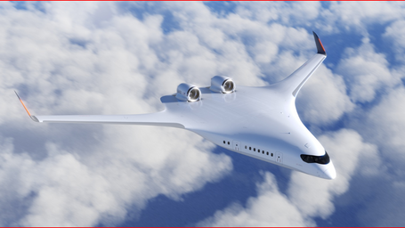New jet design blends wings and body for greater efficiency, sustainability