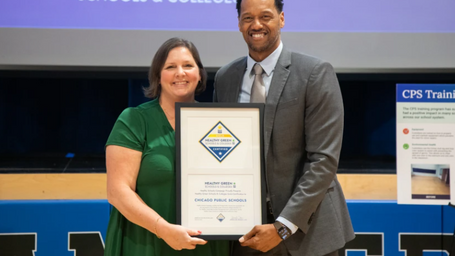 CPS becomes first school district to earn sustainability certification in national program