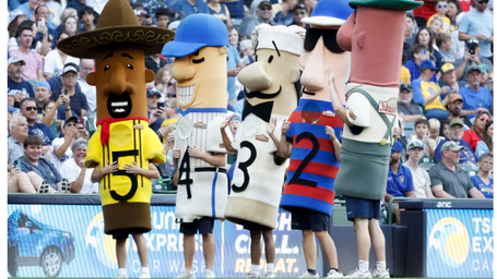 How Milwaukee’s silly sausages became one of the most beloved spectacles in baseball