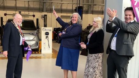£1.5m Electric Vehicle Training Centre Opens to Train Next Generation of Green Mechanics