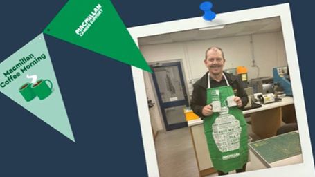 Making a difference for cancer sufferers in the UK with a slice of something nice