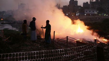 A landfill in Bangladesh is leaking huge quantities of methane