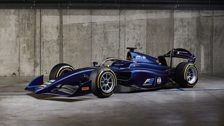 Formula 2 unveil their brand-new 2024 car