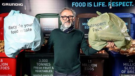 A Michelin-starred chef, Gucci table settings and donated food
