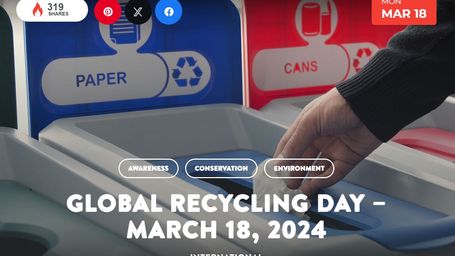 Global Recycling Day – March 18, 2024