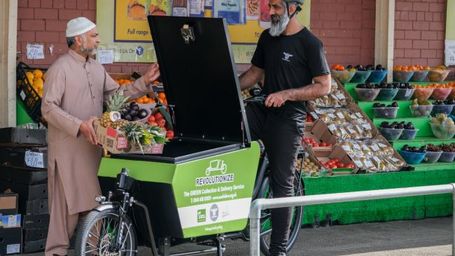 Glasgow SoulRiders: First e-cargo bike delivery and food waste service