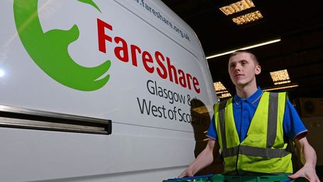 Fareshare provides 300 tonnes of food for people in Lanarkshire