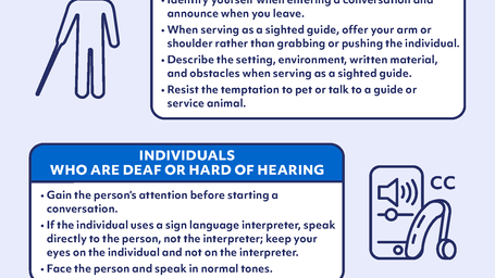 Learn Disability Etiquette