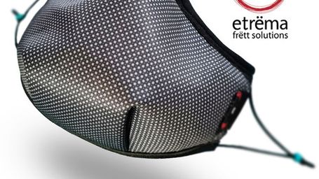 FRETT SOLUTIONS has developed the world's first high-performance, eco-efficient, non-toxic, reusable face mask