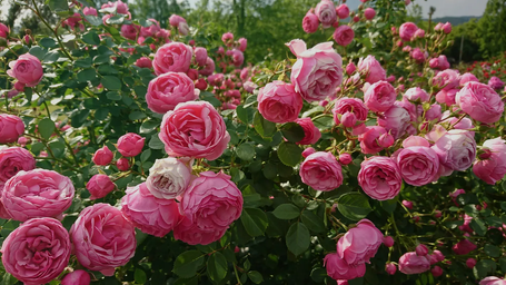 Dior Planted How Many Rose Bushes?