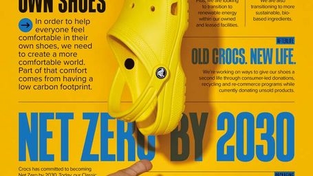 Crocs footwear to go vegan following the brand’s huge sustainability plan