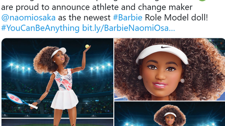 Mattel makes its toys more diverse, launches new Naomi Osaka Barbie dolls