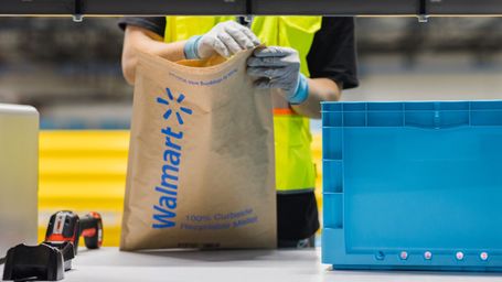 Walmart opts for paper mailers to cut down e-commerce packaging waste