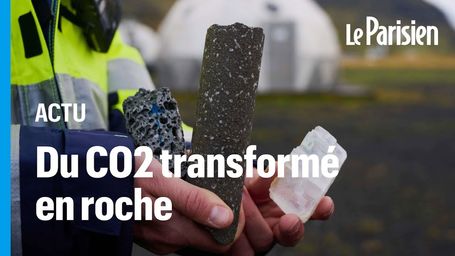 Climat : cette usine islandaise capte le C02 dans l’air et le transforme en pierre