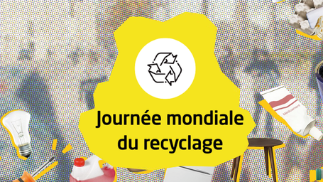 En cette journée mondiale du recyclage continuons à adopter #LESBONNESHABITUDES