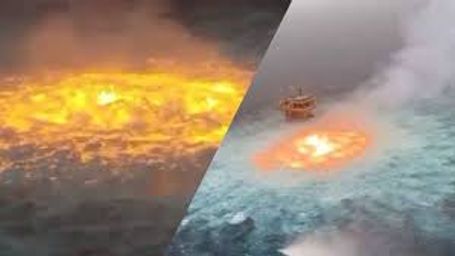 El “ojo de fuego” en el Golfo de México, una muestra del daño de las petroleras en el océano