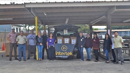 Food Drive Nets 555 Pounds