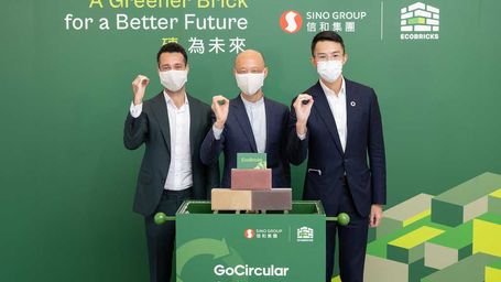 Sino Group Partners with EcoBricks to Convert Plastic Waste to “Green Concrete”