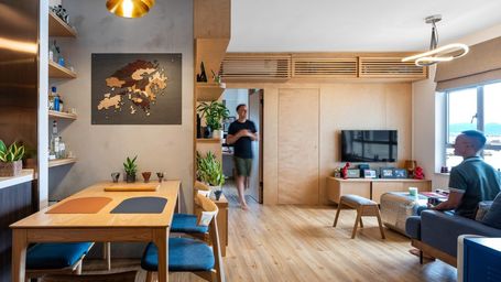 How a green, sustainable home renovation quietly celebrates Hong Kong by supporting small local businesses