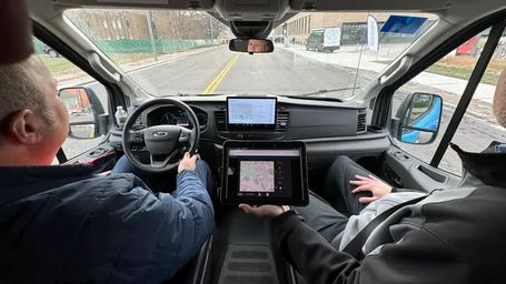 Detroit touts first wireless-charging public road for electric vehicles in US