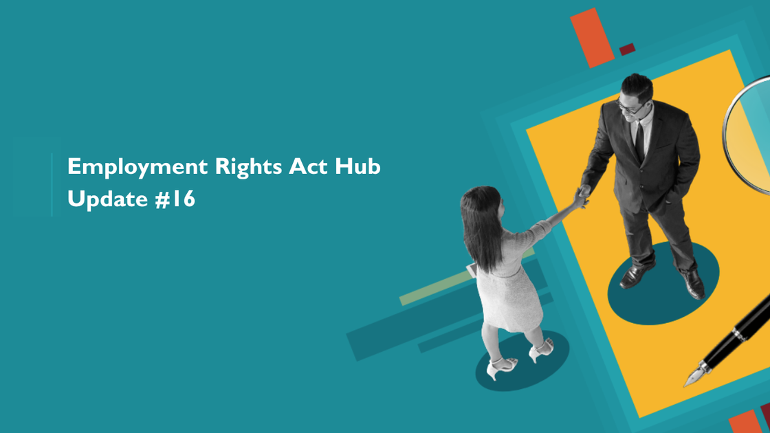 Employment Rights Act - Update #16 - what's occurring?, Libby Hubbard