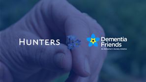 Hunters staff step up to support people living with dementia