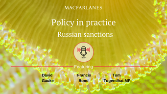 Policy in practice: Russian sanctions