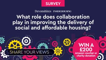What role does collaboration play in improving the delivery of social and affordable housing?