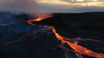 Robots could harvest lava from volcanic eruptions to make 'concrete' of the future