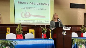 Claire Rauscher Speaks at Pacific Judicial Conference