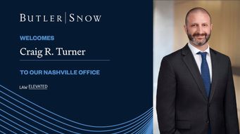 Butler Snow Adds Craig R. Turner to Business Services Group in Nashville, Tennessee Office