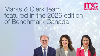 Marks & Clerk featured in the 2026 edition of Benchmark Canada