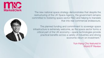 M&C in the news: UK bets £7.8bn on space tech’s ‘significant growth opportunities’