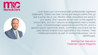 M&C in the news: The craft brewer’s guide totrademark ownership
