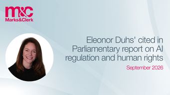 Eleonor Duhs' cited in Parliamentary report on AI regulation and human rights