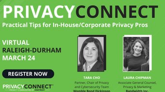 Tara Cho to Take Part in OneTrust PrivacyConnect Workshop on “Practical Tips for In-House/Corporate Privacy Pros”