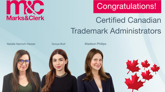 Marks & Clerk Canada celebrates exam success in trademarks