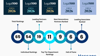 Hassans chalks up record-breaking results in Legal 500 EMEA 2026.