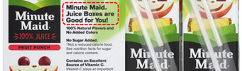 Copy of Is "Good for You!" a Health-Related Marketing Claim? Context is King, According to Minute Maid Case