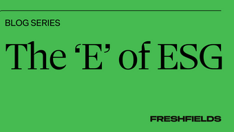 The ‘E’ of ESG: Sustainable products - new EU Ecodesign rules for unsold consumer products