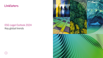 ESG Legal Outlook 2024: key themes in Europe