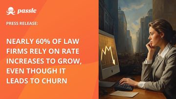 Nearly 60% of Law Firms Mainly Rely on Rate Increases to Grow Revenue, But Acknowledge It Leads to Client Churn