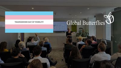 Hunters celebration of Trans Day of Visibility