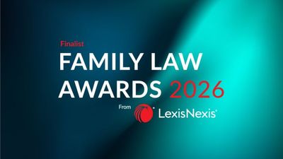 Hunters shortlisted for two awards at LexisNexis Family Law Awards 2026