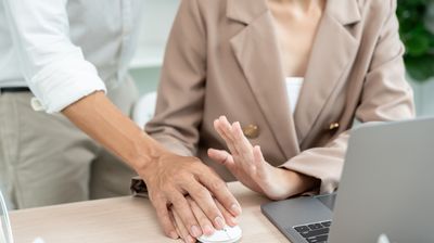 Clare Brennan and Catherine Gage discuss workplace harassment in HRM Guide