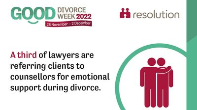 Good Divorce Week – how a divorce coach or counsellor can help you have a good divorce