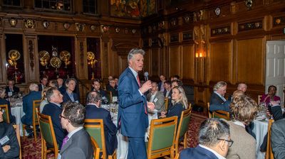 Hunters attends the prestigious Bessemer Society 10th Anniversary Dinner